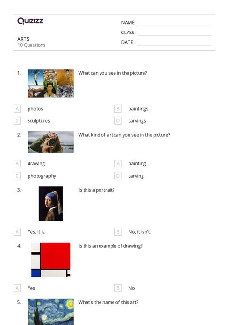 50+ Drawing & Painting worksheets for 5th Class on Quizizz | Free ...