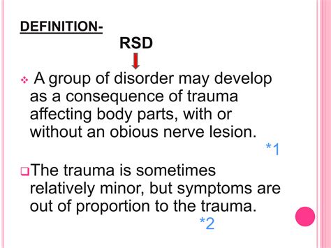 RSD-REFLEX SYMPATHETIC DYSTROPHY | PPTX - rsd reflex sympathetic dystrophy symptoms