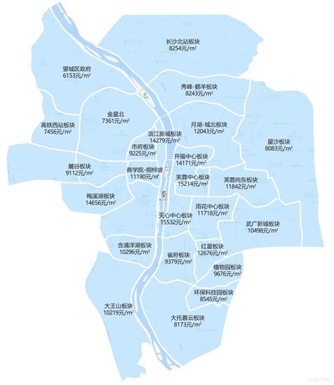 长沙地图_长沙市区地图全图高清版_地图窝