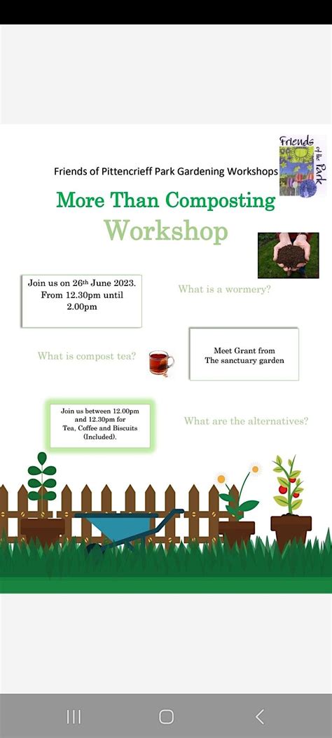Composting Workshop FOPP, Pittencrieff Park Glassroom, Dunfermline, 26 ...