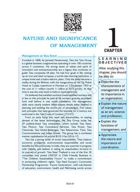 Nature and significance - After studying this chapter, you should be ...