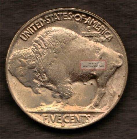 1938 D. Bu. Indian Head 5¢ Cents. Buffalo Nickel Ab550