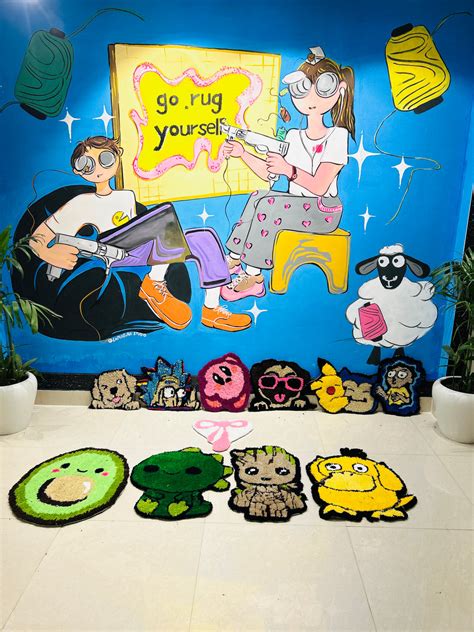 Solo Tufting Session - Small Rug – Go Rug Yourself