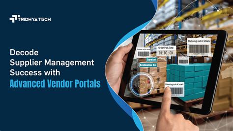 Decode Supplier Management Success with Advanced Vendor Portals ...