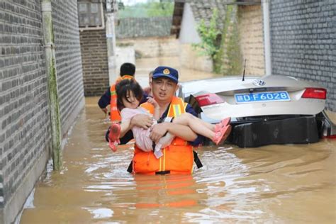 全国消防救援队伍参加抗洪抢险2536起
