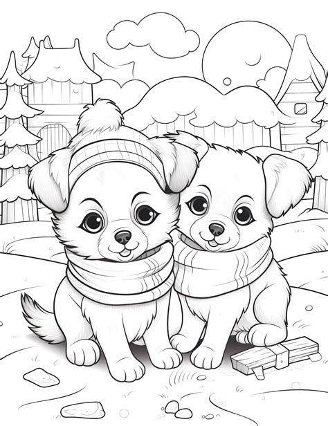 This item is unavailable - Etsy | Puppy coloring pages, Cute coloring ...