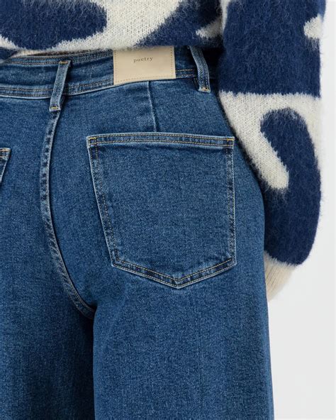 Reign Cropped Wide Leg Denim - Poetry Clothing Store