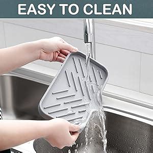 Lifestyle-You Silicone Kitchen Soap Tray, Kitchen Sink Tray Sponge Tray ...