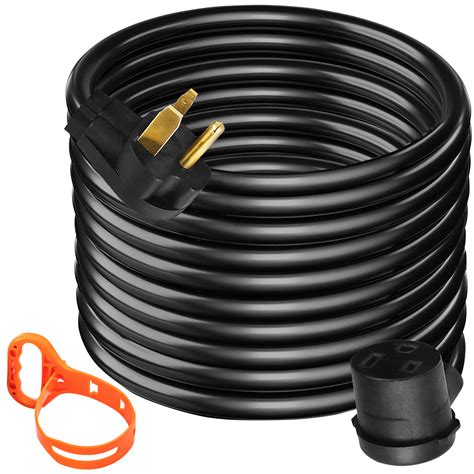 VEVOR Welder Extension Cord 40Amp 25ft 250V, Welding Power Cord with ...
