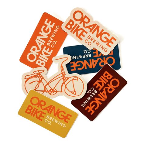 Orange Bike Brewing Co. — Stickers
