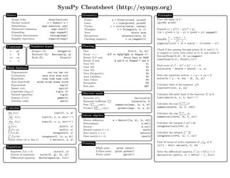 Image result for SymPy Examples