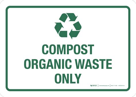Organic Waste Sign 的图像结果