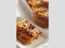 5 Ingredient Simple Lasagna   Sincerely Jean