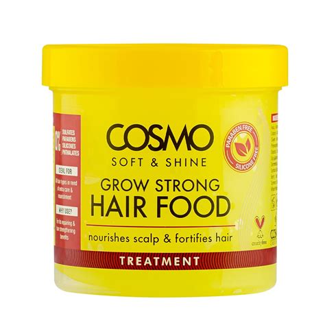Cosmo Soft & Shine Grow Strong Hair Food Treatment 175G – Cosmo ...