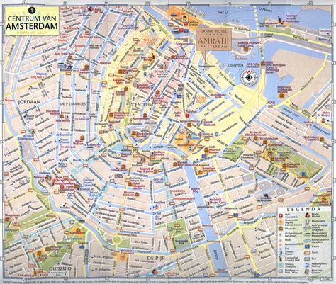 Printable Map Of Amsterdam - Printable Maps Online