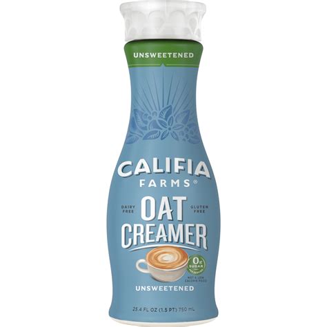 Califia Farms | Unsweetened Oat Milk Coffee Creamer