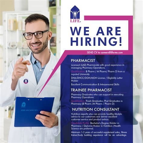 Pharmacist Job Opportunity