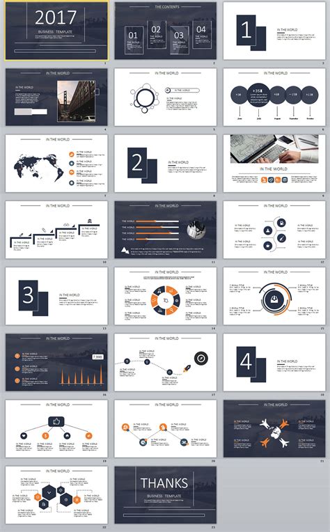 Canva Business PowerPoint Presentation Template | Etsy