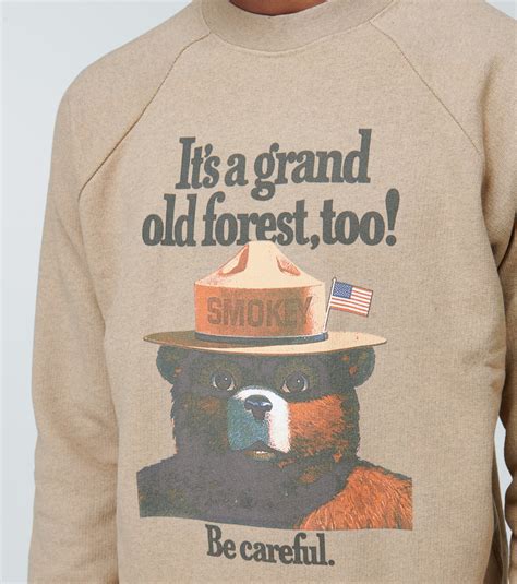 Phipps - Smokey Bear graphic sweatshirt Phipps