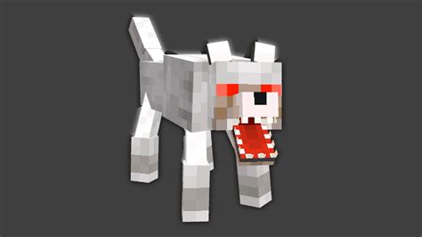 Minecraft Baby Angry Wolf 的图像结果
