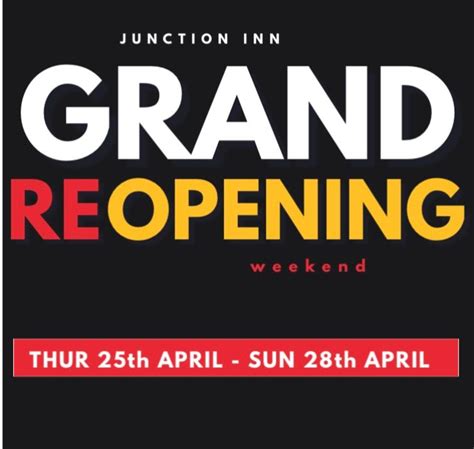 Relaunch Weekend , 102 Junction Lane, Saint Helens, St Helens, 25 April ...