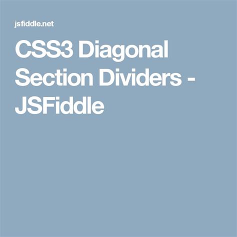 Image result for Diagonal Section Divider CSS