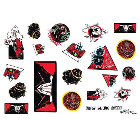 TBS STICKERS - MISS CREATURE – RC Mumbai