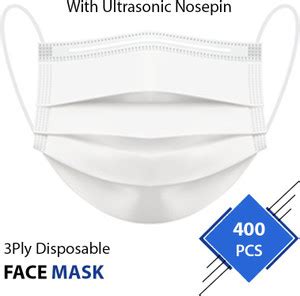 UNIKKART white 3ply Mask BIS Certified Mask Surgical Mask 3ply white ...
