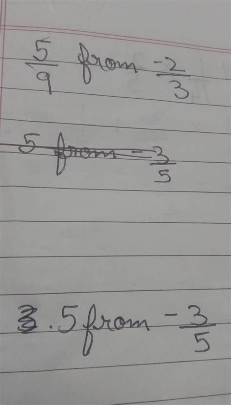 chapter rational numbers please do this all step by step - Brainly.in