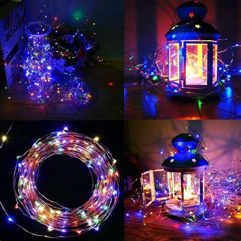 LED Solar Fairy Lights Garden Outdoor Party Christmas Lamp String Light ...