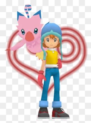 Digimon 01 Sora And Biyomon - Sora Digimon Model - Full Size PNG ...