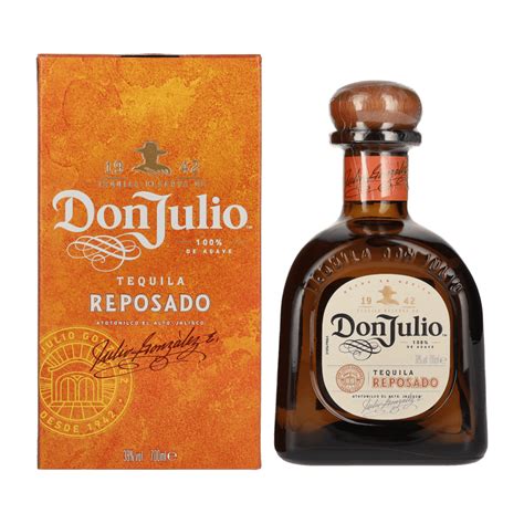 Don Julio Reposado 100% Agave Tequila 38% Vol. Alc. 0,7l in Gift Box ...