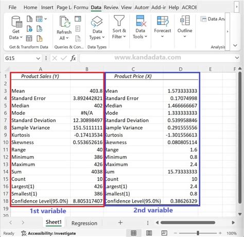 Image result for Data Analysis Descriptive Statistics Excel