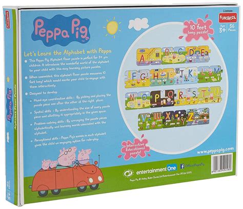 Buy Funskool Peppa Pig Alphabet Floor Puzzle Online at Best Price in ...