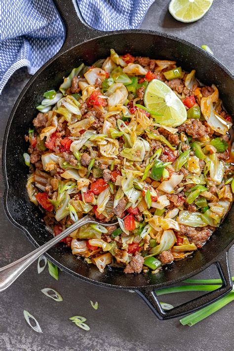 Fried Cabbage and Sausage Recipe — Eatwell101