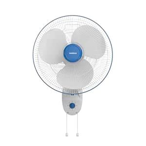 Havells Gatik Pro 400mm Wall Mount Fan | RPM: 1350 | Double string for ...