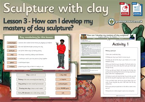 Year 3 Art - Sculpture - How can I develop my mastery of clay sculpture ...