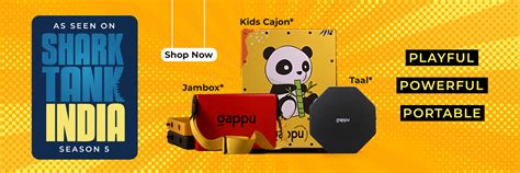 Gappu | Official Site | Cajons, Jambox, Djembes And Practice Pad