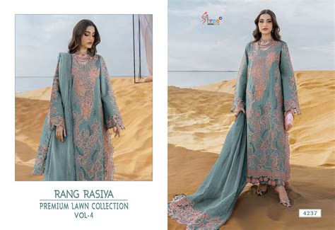 Shree Fabs Rang Rasiya Vol 4 Cotton Dress Material 6 pcs Catalogue