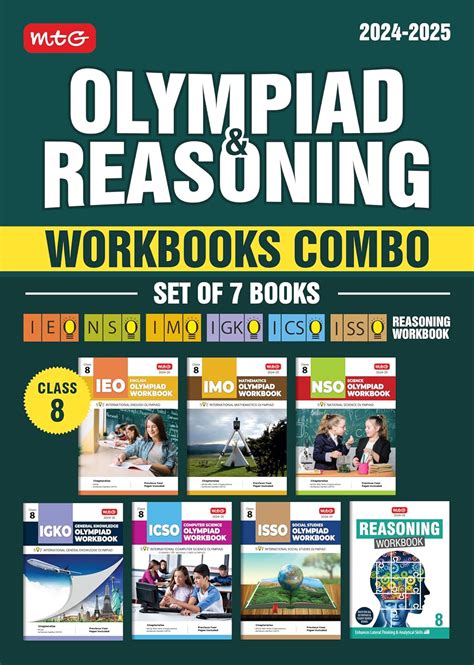 Buy MTG NSO-IMO-IEO-ICSO-IGKO-ISSO Olympiad Workbook and Reasoning Book ...