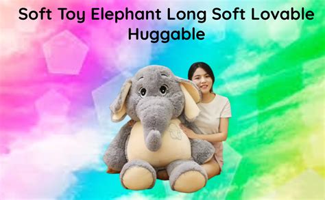 Buy AVSHUB Soft Toy Elephant Toys Long Soft Lovable hugable Cute Giant ...