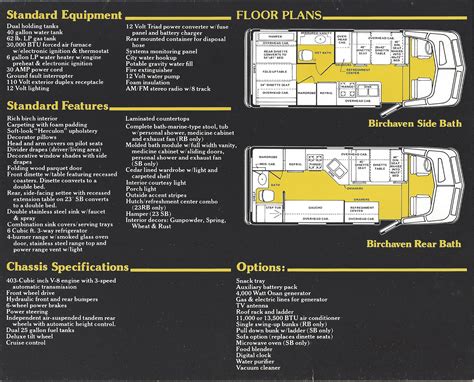 Gmc Motorhome 23 Ft Floor Plan - Infoupdate.org