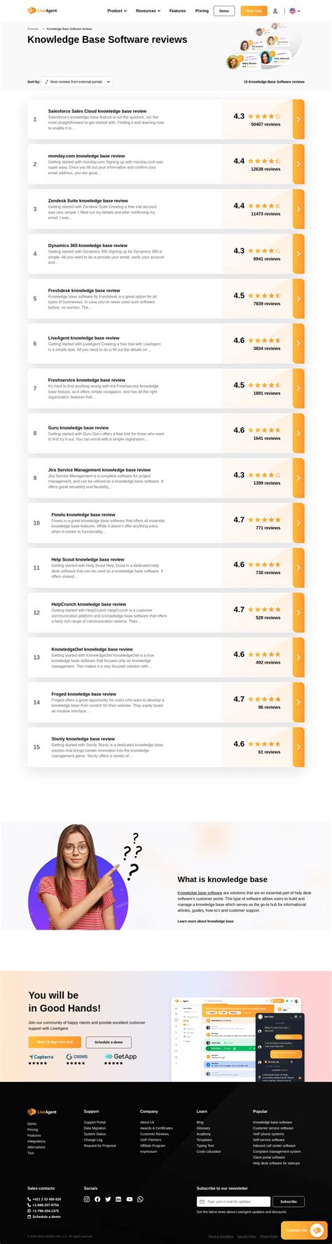 Knowledge Base Software Reviews 的图像结果