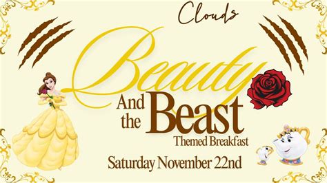 Beauty and the Beast Themed Breakfast, 119 Stanton Ave, Ames, IA ...