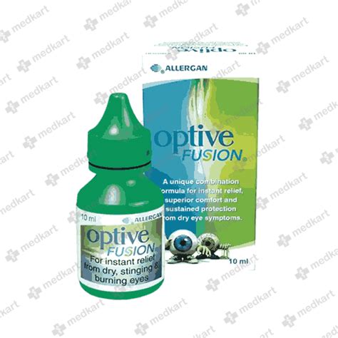 OPTIVE FUSION EYE DROPS 10ML, Price, Composition & Generic Alternatives ...
