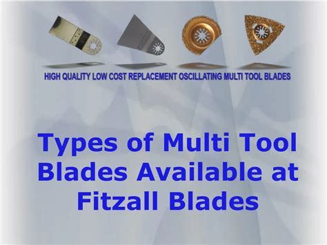 Multi Tool Blade Types 的图像结果