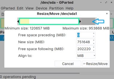 Image result for Resize Linux Partition