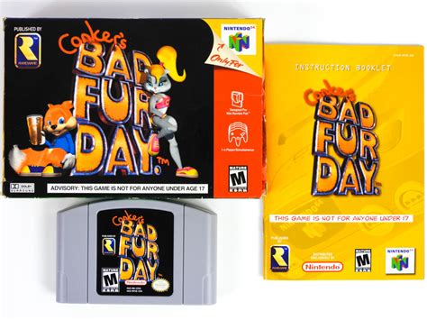 Conker's Bad Fur Day (Nintendo 64 / N64) – RetroMTL