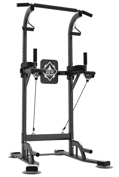Buy Power Tower Pull Up Dip Station - Pro Home Gym Station | Adjustable ...