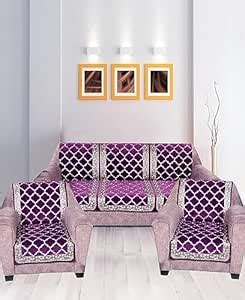 Nendle Modern Velvet Sofa Covers 3 Seater and 2 Seater Combined Sofa ...